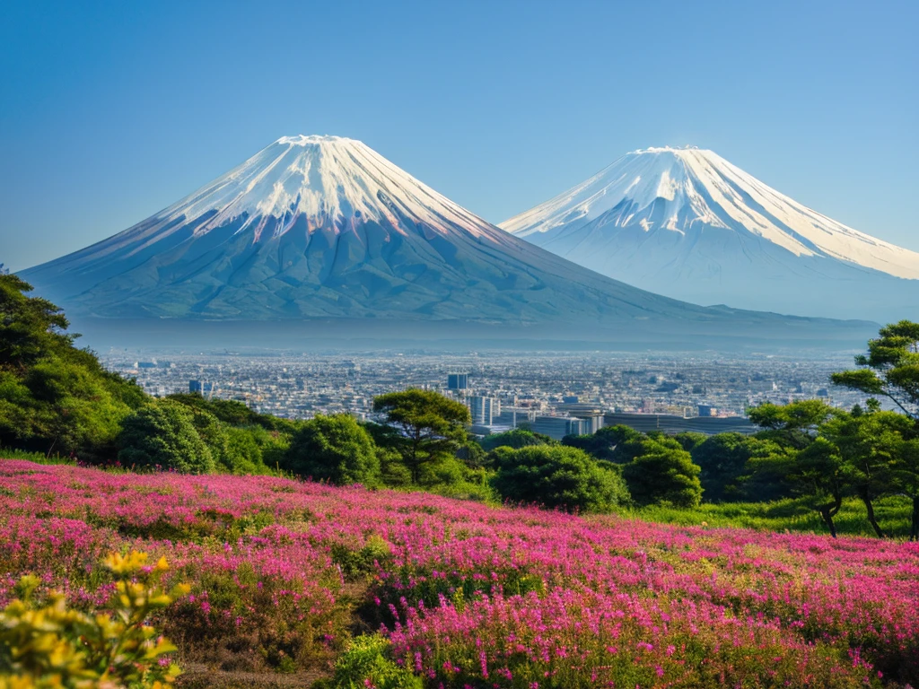 Mt.Fuji in summer