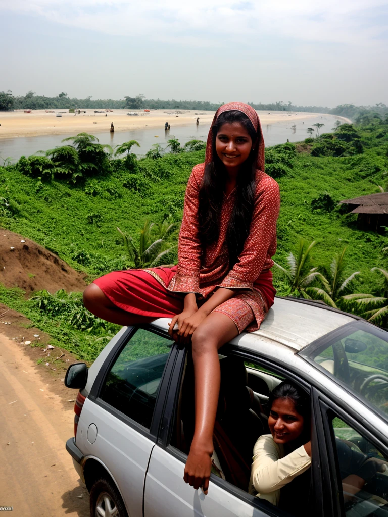 A Bangladeshi white girl Some pictures while driving around in Cox's bazar 