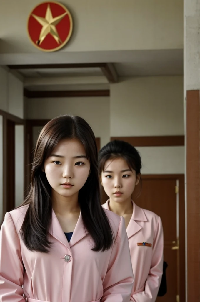 North Korean girl. She's 19 years old. She's innocent-looking. 