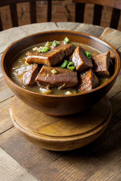 Boil pork bones, gourd, big bowl, pork ribs,