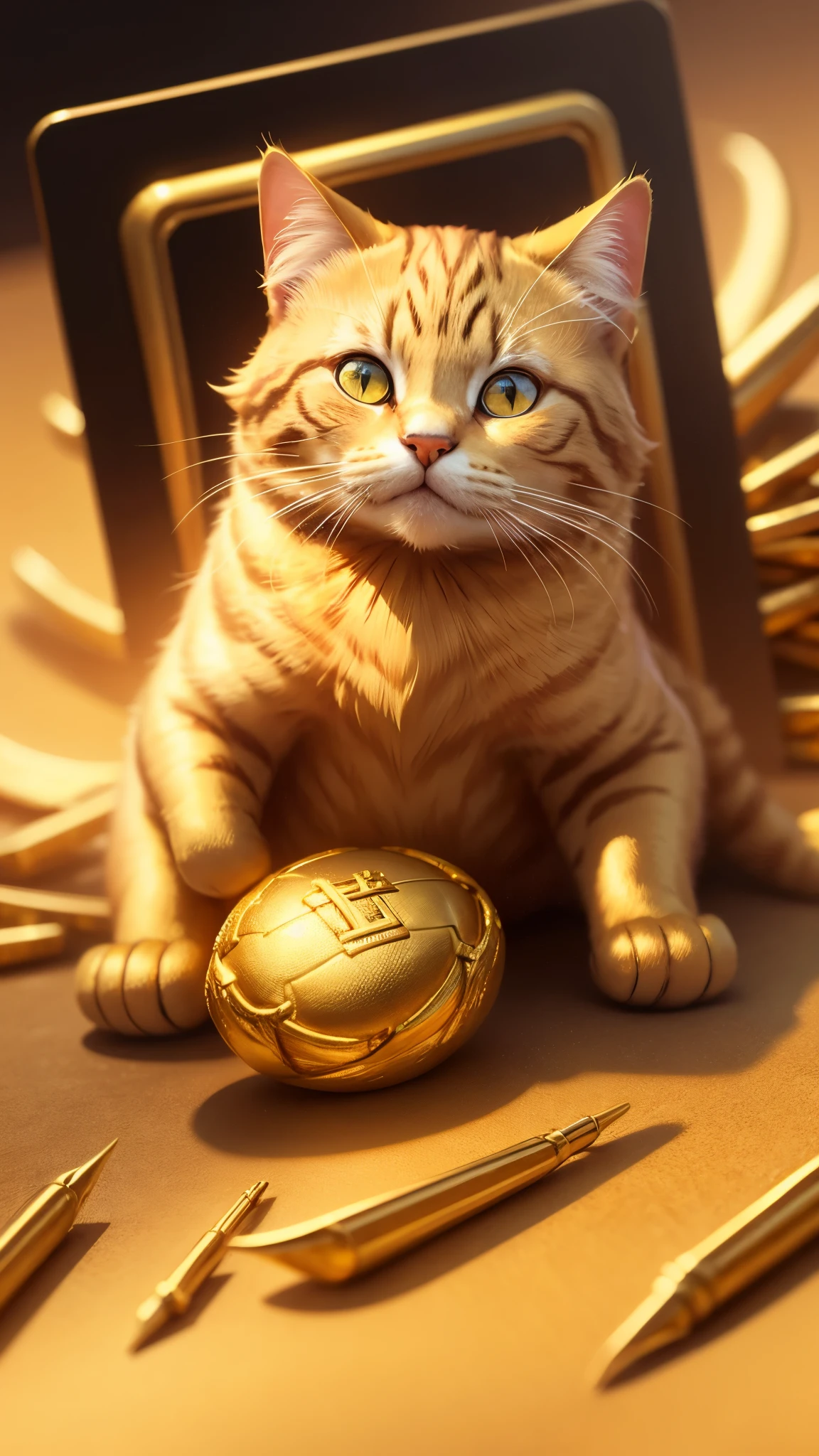 gold Cat Economic fortune