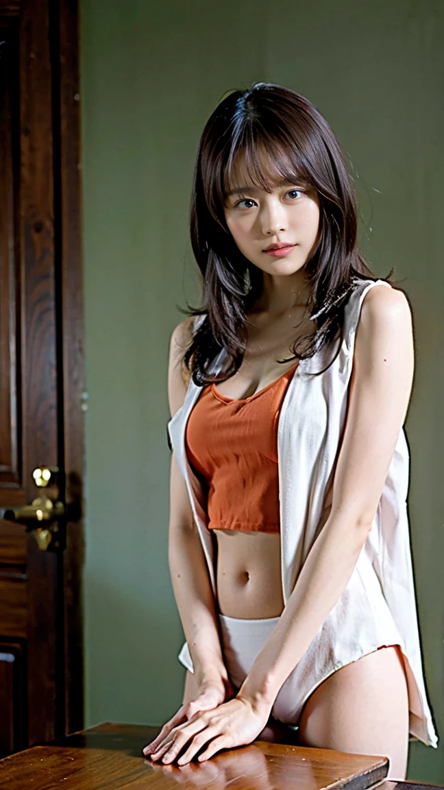 One girl, alone, (Table Sex:1.3), rubbing the crotch, indoor, Heavy breathing, Steaming body, window, Mouth closed, Masturbating on the corner of a desk, sunlight, Pussy, Long Hair, BREAK firefly \(Honkai: Star Rail\), Gray Hair, black_hair band, Purple eyes, Completely naked、nude, Nipples, belly button, GT Short Stack, Beautiful middle chest,Beautiful cherry-colored areola、勃起したNipples、Narrow waist、Shaved、 whole body, Are standing, Capelet, Pussy juice,Heavy breathing、Steaming body、??????? Face、A pleasant and ecstatic look
