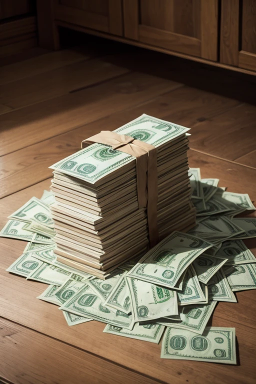 pile of money