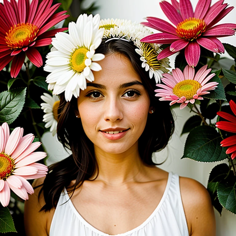 woman as a flower