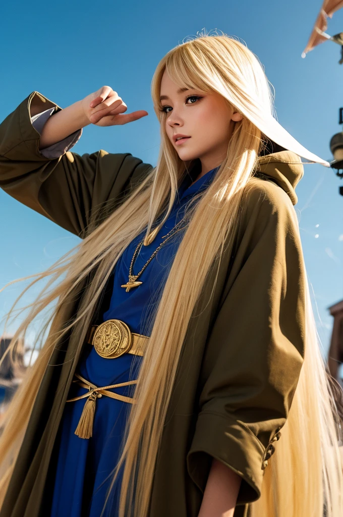 Blonde and Wizard