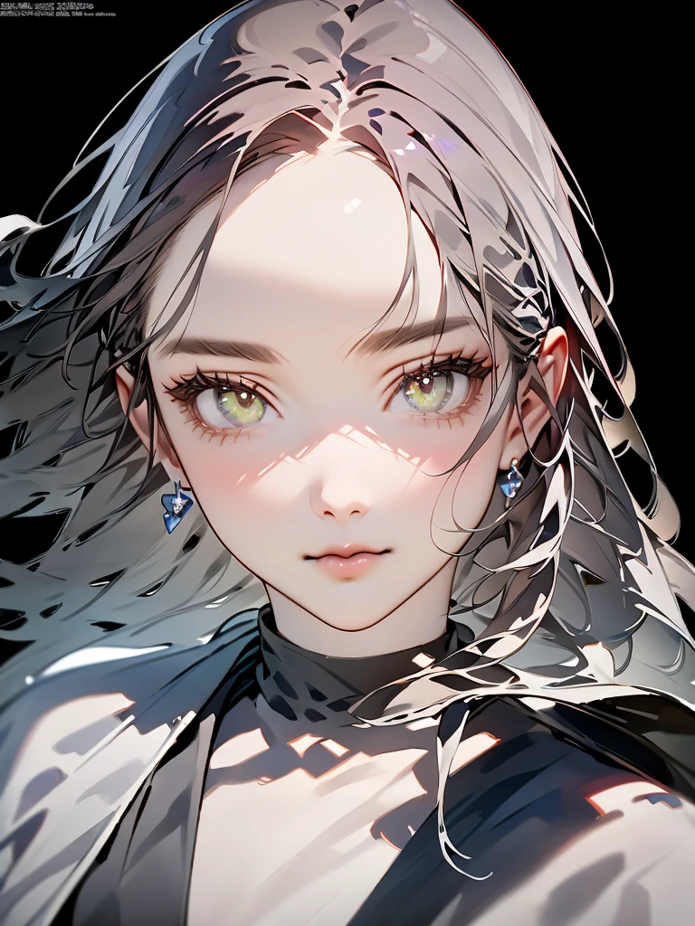 masterpiece),(Highest image quality),top quality,(extremely detailed),4K,(8K),super detailed,1 girl,solo,Fuller liporning、Nemophila,Fashion magazine cover,Seamless patterns、Neutral pastel colors,Mysterious off-white world,Cloth Art、Art Station、A variety of detailed pastel designs combining magic and fantasy、Splash、Wallpaper design aesthetics、White Tone、Realistic、super Realistic、Full color and impressive。