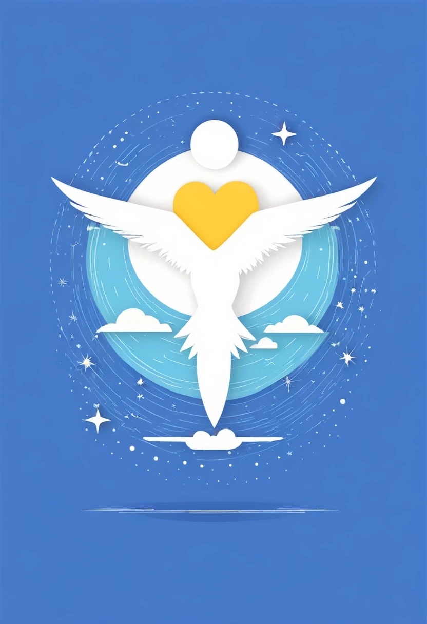 Friendship day illustration concept flat design