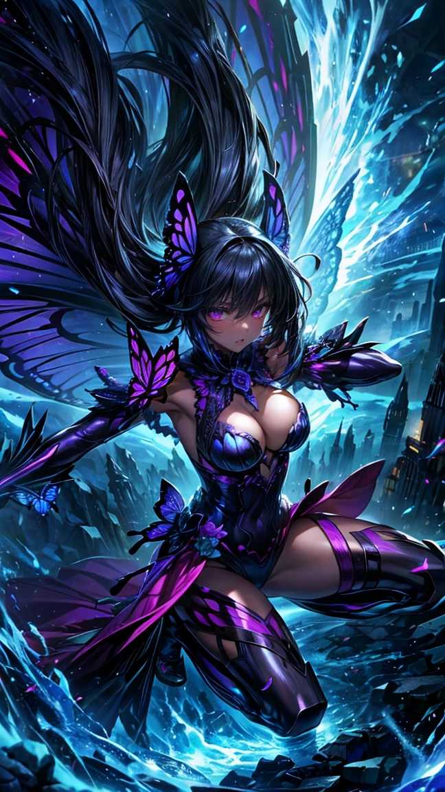 Special Effects wack One Woman dark heroine Butterfly monster very strong
