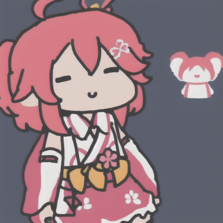 Highest quality,Absurd resolution, One girl,alone, Miko 2, sakura miko,