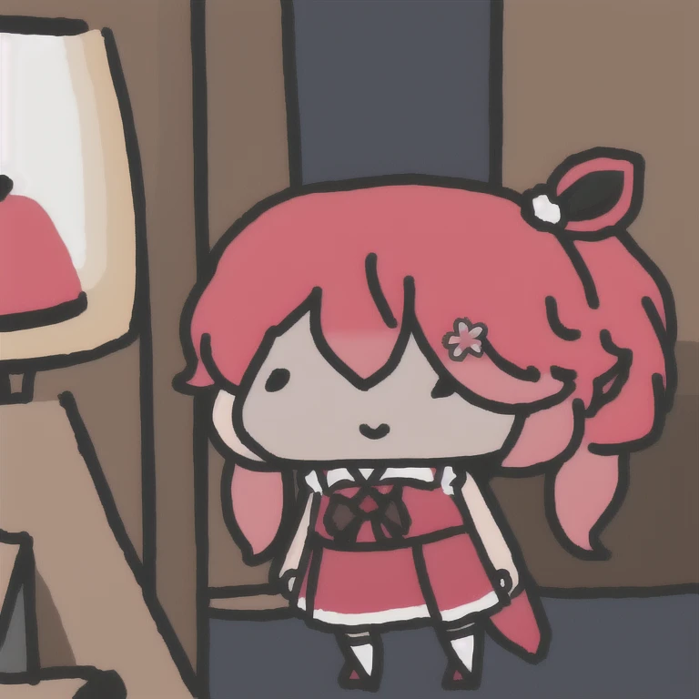 Highest quality,Absurd resolution, One girl,alone, Miko 2, sakura miko,
 