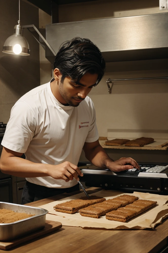One man donate typing bake said