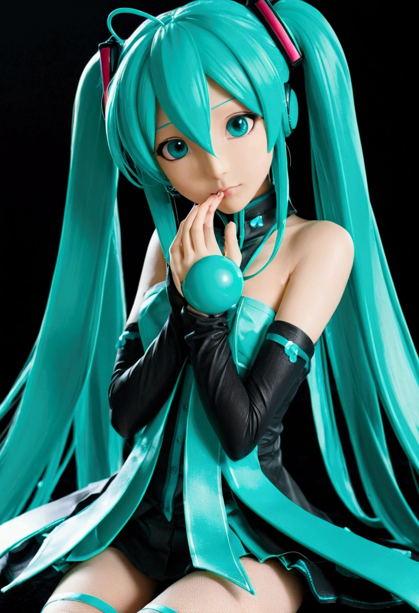 Hatsune Miku masturbating