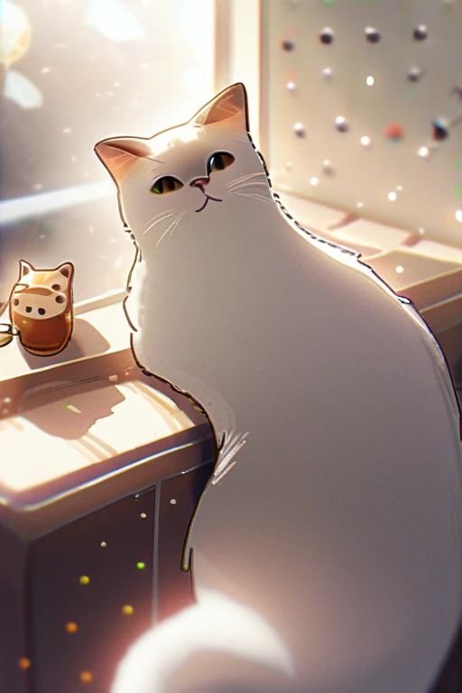 ((Лучшее качество)), ((шедевр)), (подробный), A toothbrush with a cat's head