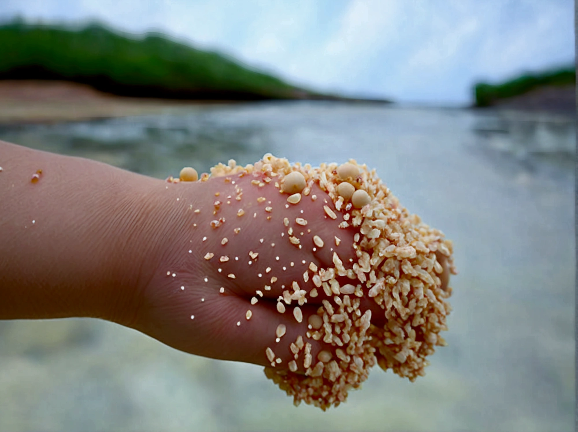 Grain of sand in Pixar 3D