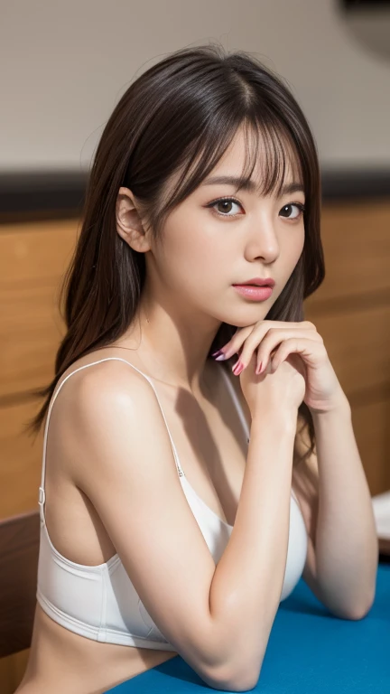 (8K, Ultra-high resolution, Highest quality, Tabletop:1.2)、Japanese girl's life々Beautiful portrait、Ultra-high resolution、Highest quality、 (Big Breasts、Push out your chest、Protruding nipples:1.35)、{Hide all breasts:1.35}(Put your hands behind your head、Show me your armpits:1.3)、(On the street:1.2) break (Natural skin texture、Detailed skin、Hyperrealism、Ultra Sharpness)、Intricate details、Depth of written boundary、Sexy adult woman、(Blonde long hair:1.3)、((masterpiece、Highest quality、High definition))、(Photorealistic:1.4)、solo、Close your mouth、Laughing happily、Big eyes、Clear double eyelids、Eyelashes、Long neck、Absolute area、Beautiful collarbone、Perfect Face、Thin lips、Small Face、(Staring at the audience、Iris、Lip gloss:1.1)、(From the side:1.6)(Tight big ass、low length、、White High Heel Long Boots:1.1)Extraordinary beauty、Very cute woman、Beautiful feet, Portrait display naked、Big Breasts、Muscle Girls