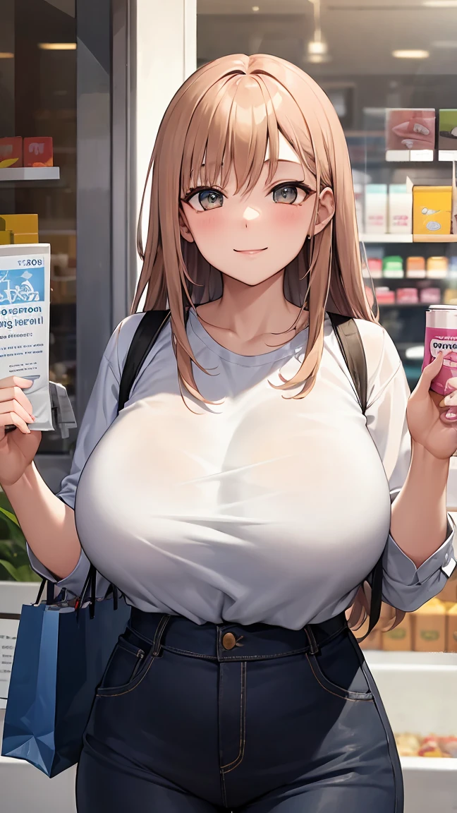 Score_9, score_8_up, score_7_up, score_6_up, score_5_up, score_4_up, source_anime, 1girl, cute girl, detailed eye, secretary clothing, secretary, sleeveless, French twist updo hair, sagging gigantic huge biggest breasts, wide hips, thick thighs, huge areolae, areola slip, dark nipple, dark areolae, nipple cover, hairy stomach hair, hairy armpit hair, Japanese, cute Japanese, hentai, sweating, heart mark words, smelly, working atmosphere, brown hair, computer, crowded, leg tights, receptionist atmosphere, counter, in reception counter, shopping mall, information counter, document, pov, upper body only