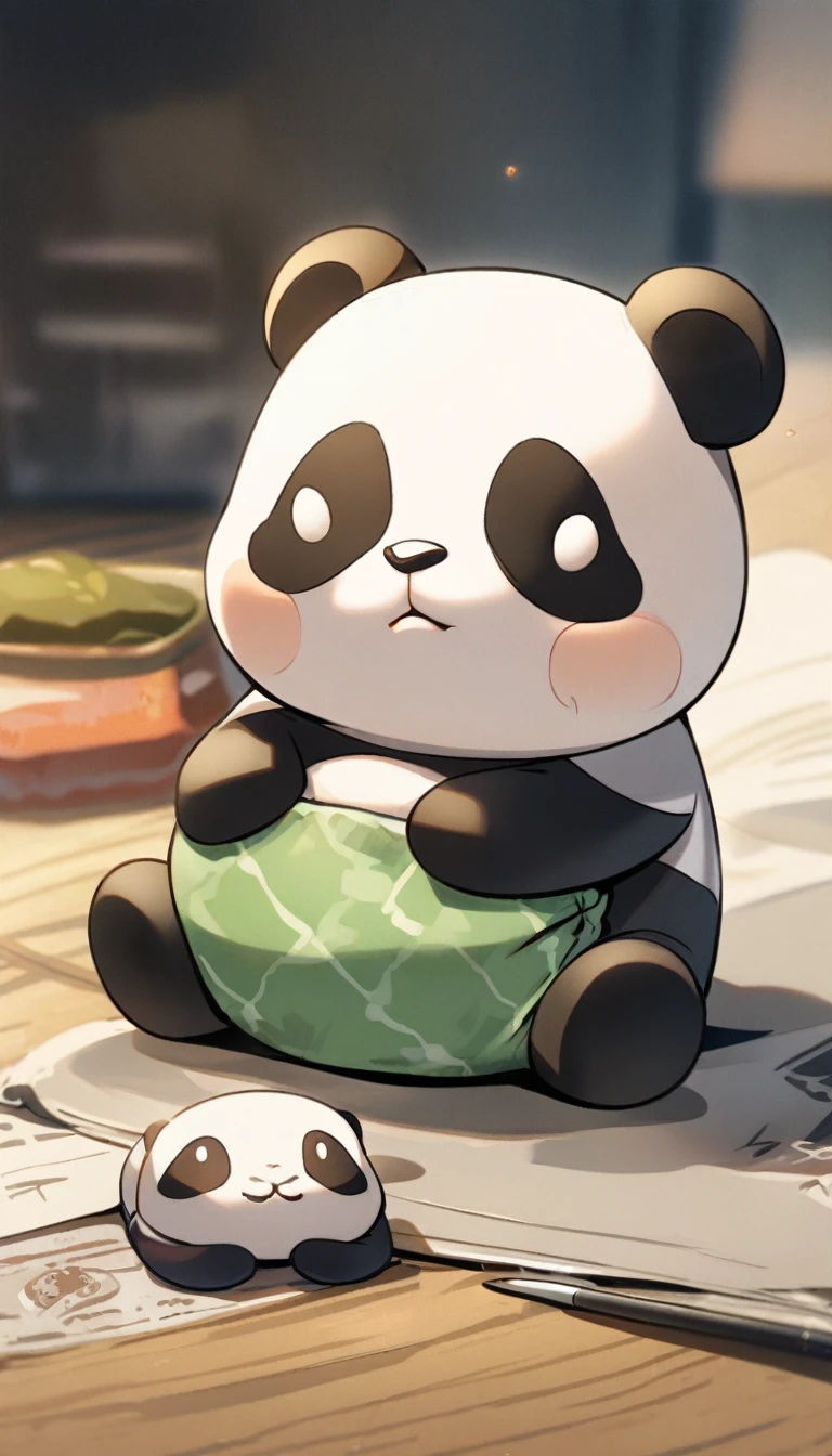 chibi、Panda Stuffed Animal