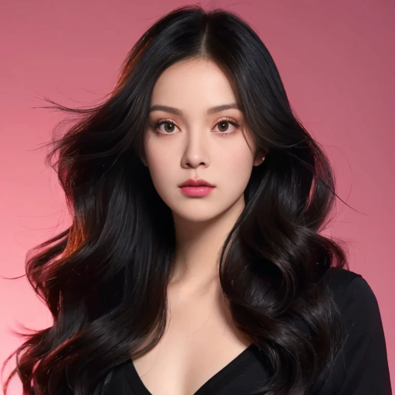 Women with long black hair and white shirt, Headshot profile picture, Lalisa Manoban, Portraits of Korean female idols, blackpink jisoo picture, Profile picture, vertical picture, fan art, beautiful portrait, cute beautiful, Dilraba Dilmurat, beautiful south korean women, The style of K-pop idols, Portrait of jossi of blackpink