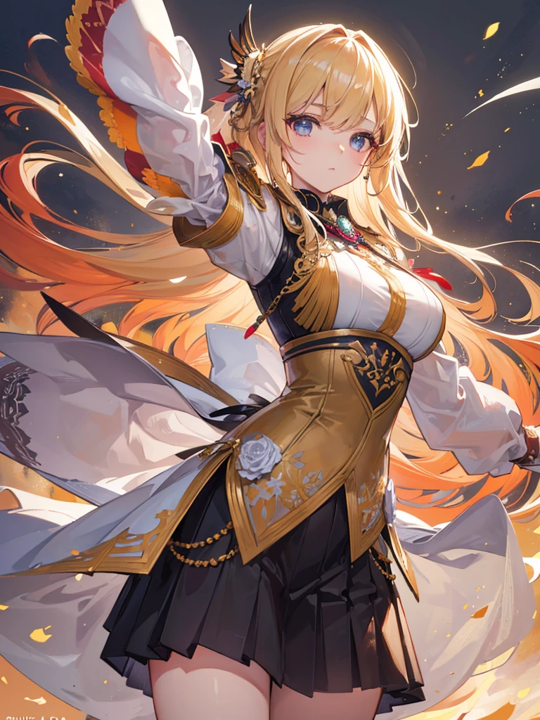 Physalis-themed artwork, ((highest quality)), High resolution, 8k, Cinematic Light, High Contrast, Written boundary depth、smile、sharp、beautiful, Strong brilliance, Detailed Background, One Girl, cute, fine grain, Shining Eyes, Detailed Iris、
