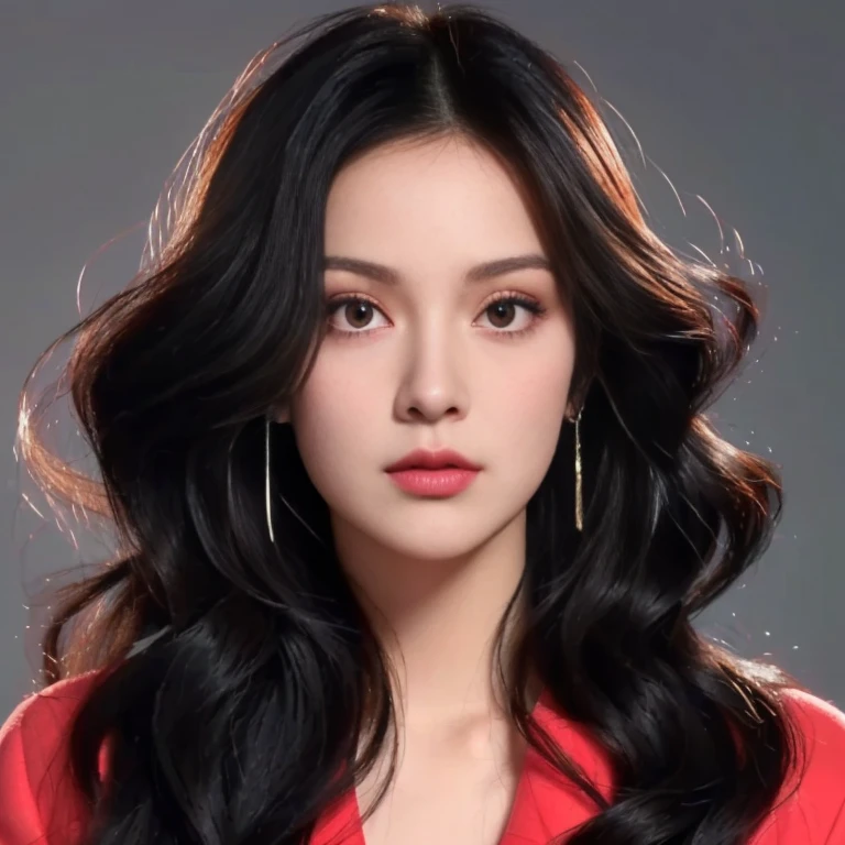 Women with long black hair and white shirt, Headshot profile picture, Lalisa Manoban, Portraits of Korean female idols, blackpink jisoo picture, Profile picture, vertical picture, fan art, beautiful portrait, cute beautiful, Dilraba Dilmurat, beautiful south korean women, The style of K-pop idols, Portrait of jossi of blackpink