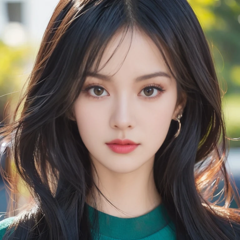 Women with long black hair and white shirt, Headshot profile picture, Lalisa Manoban, Portraits of Korean female idols, blackpink jisoo picture, Profile picture, vertical picture, fan art, beautiful portrait, cute beautiful, Dilraba Dilmurat, beautiful south korean women, The style of K-pop idols, Portrait of jossi of blackpink