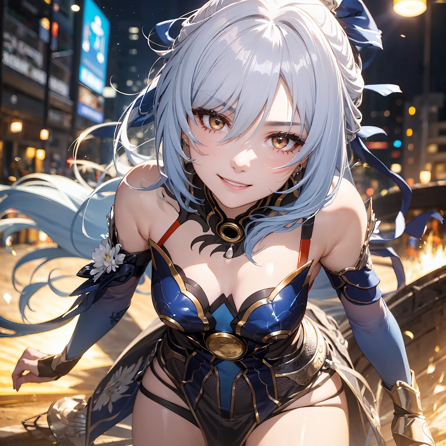 Night Pool、Bikini Beauty