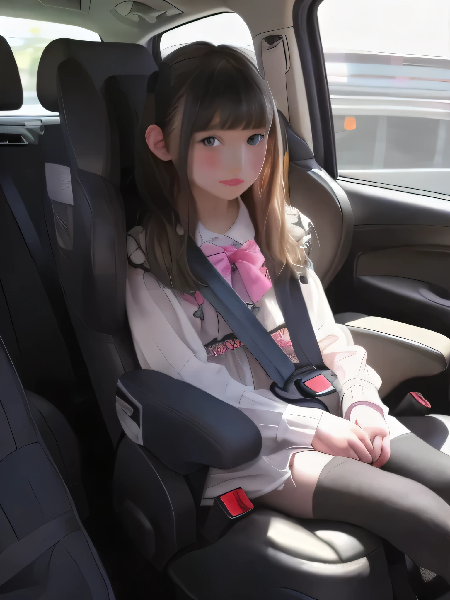 seats Five-point seat belt iPhone camera quality Real middle School girls About