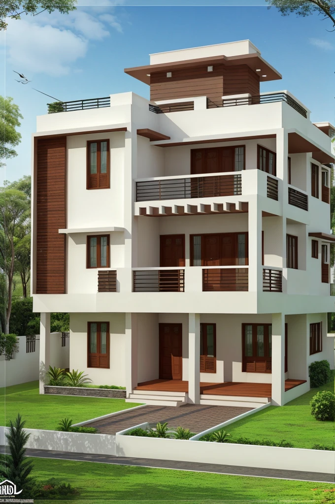 Indian house image for architecture firm