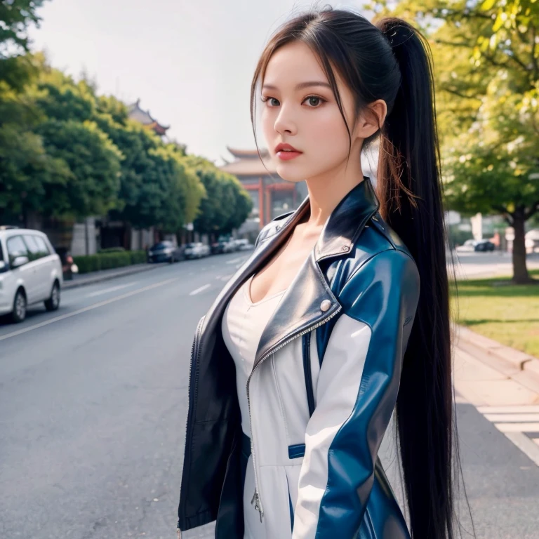 Woman with long hair and black shirt poses for a photo, beautiful south korean woman, Portraits of Korean female idols, beautiful young korean woman, gorgeous young korean woman, cute korean stars, korean woman, Korean girl, Cute young Korean face, Lalisa Manoban, She has black hair and bangs., Headshot profile picture, Inspired by Sim Sa Jung