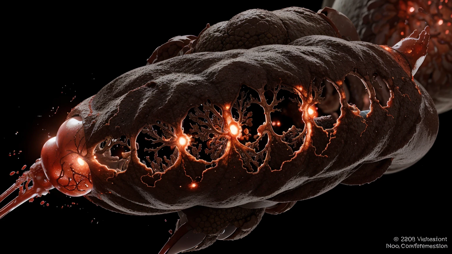 Inflammation process with blood vessels expanding, increased blood flow, and immune cells reaching the site of infection.