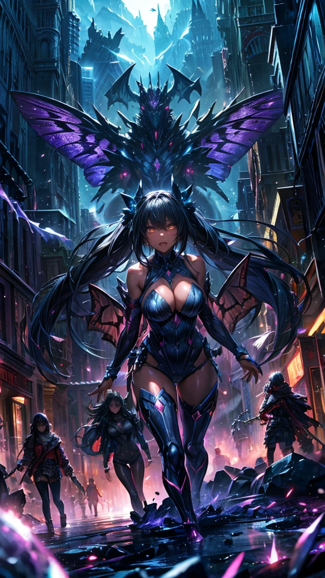 Special Effects wack One Woman dark heroine Moth Monster very strong