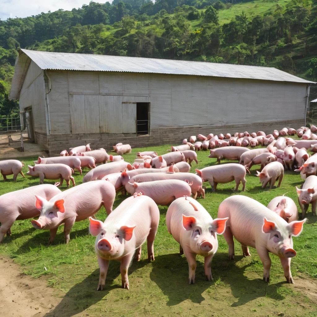 pig farm,