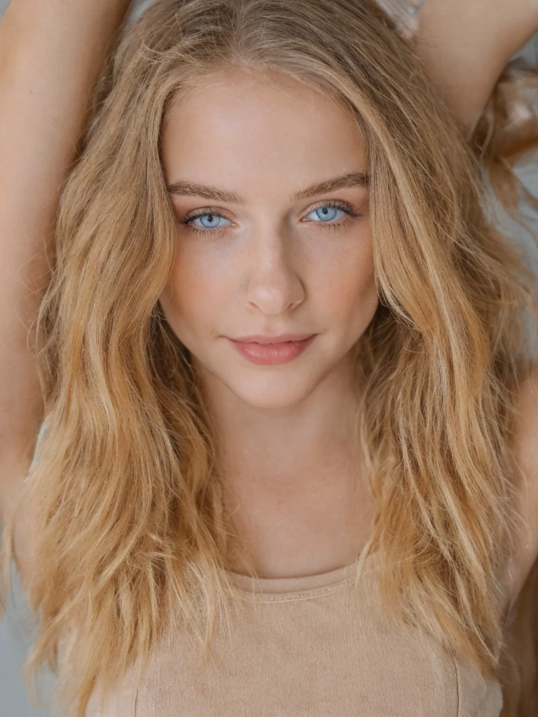 a beautiful young woman, hannahhays, wearing a short mini skirt, full body shot, extremely detailed face and eyes, long eyelashes, highly detailed, photorealistic, 8k, (best quality:1.2), (realistic:1.37), studio lighting, elegant, beautiful, stunning, graceful pose, natural lighting, vibrant colors, glowing skin, detailed fashion, alluring, charming