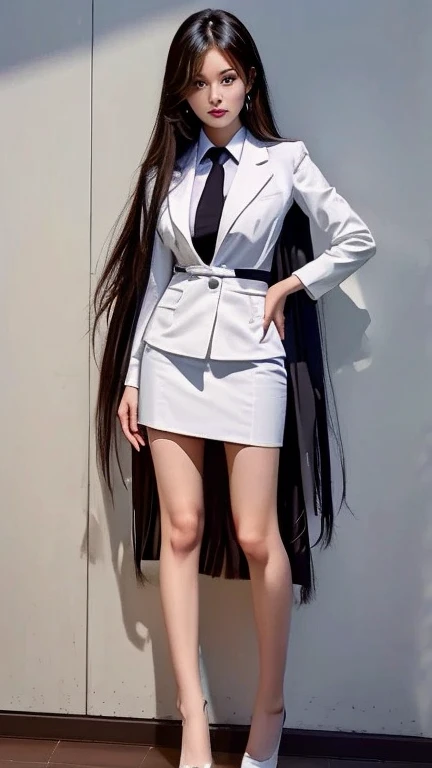 Woman with long hair and black shirt poses for a photo, beautiful south korean woman, Portraits of Korean female idols, beautiful young korean woman, gorgeous young korean woman, cute korean stars, korean woman, Korean girl, Cute young Korean face, Lalisa Manoban, She has black hair and bangs., Headshot profile picture, Inspired by Sim Sa Jung