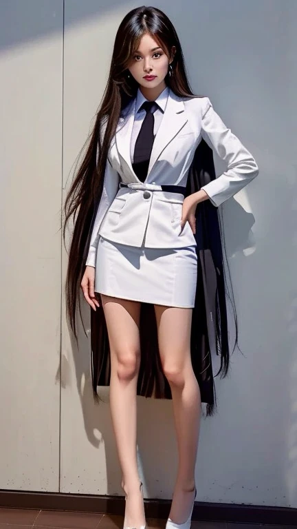Woman with long hair and black shirt poses for a photo, beautiful south korean woman, Portraits of Korean female idols, beautiful young korean woman, gorgeous young korean woman, cute korean stars, korean woman, Korean girl, Cute young Korean face, Lalisa Manoban, She has black hair and bangs., Headshot profile picture, Inspired by Sim Sa Jung