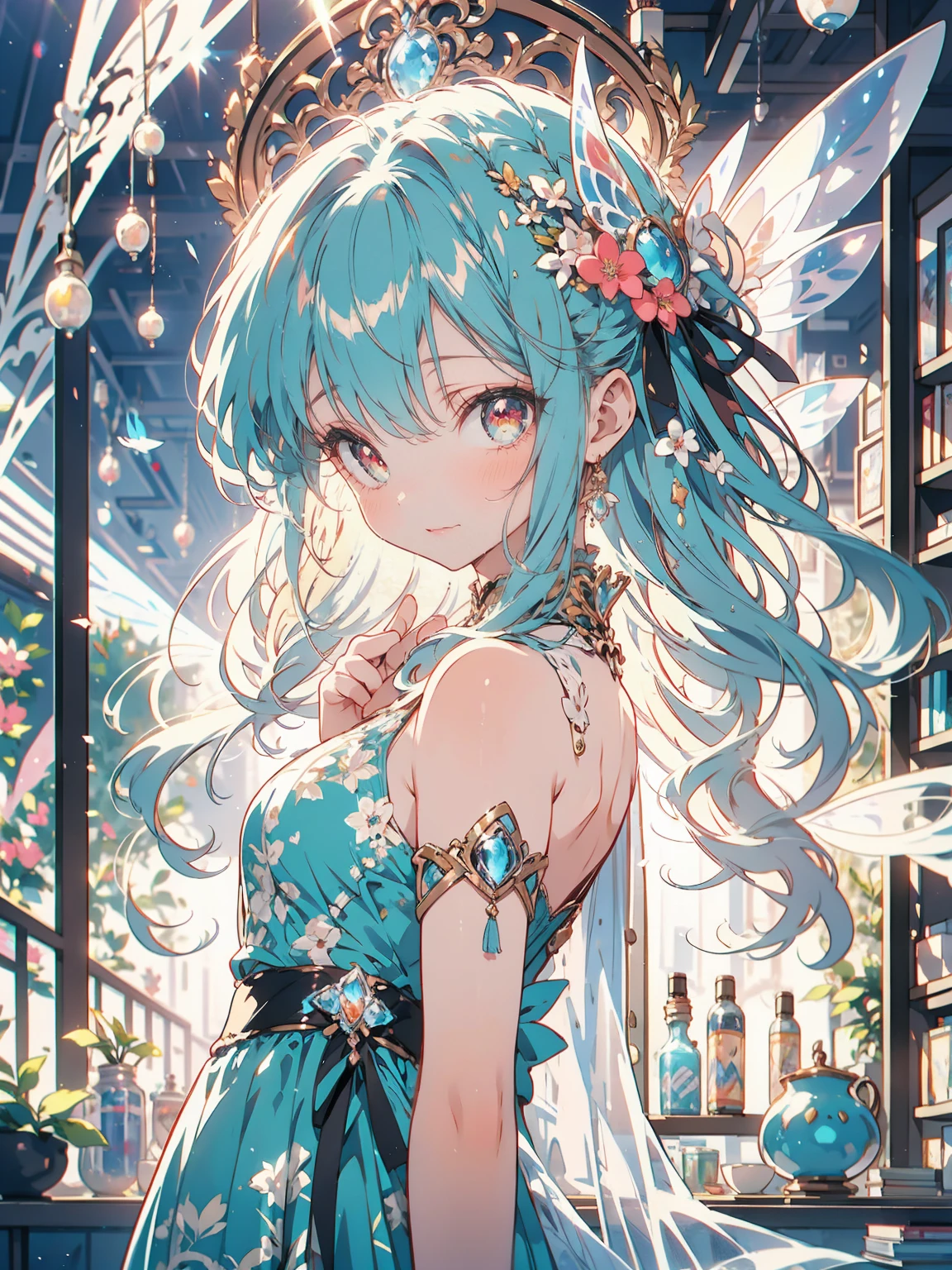 smile,anime, fairy, girl, hot air balloon, fairy, fairy, fairy, fairy, fairy, fairy, beautiful fantasy anime, anime fantasy artwork, anime fantasy illustration, beautiful anime artwork, ethereal anime, beautiful anime art, anime art wallpaper 4 k, anime art wallpaper 4k, daytime ethereal anime, anime art wallpaper 8 k, cute detailed digital art, fairy atmosphere