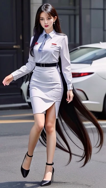 Woman with long hair and black shirt poses for a photo, beautiful south korean woman, Portraits of Korean female idols, beautiful young korean woman, gorgeous young korean woman, cute korean stars, korean woman, Korean girl, Cute young Korean face, Lalisa Manoban, She has black hair and bangs., Headshot profile picture, Inspired by Sim Sa Jung