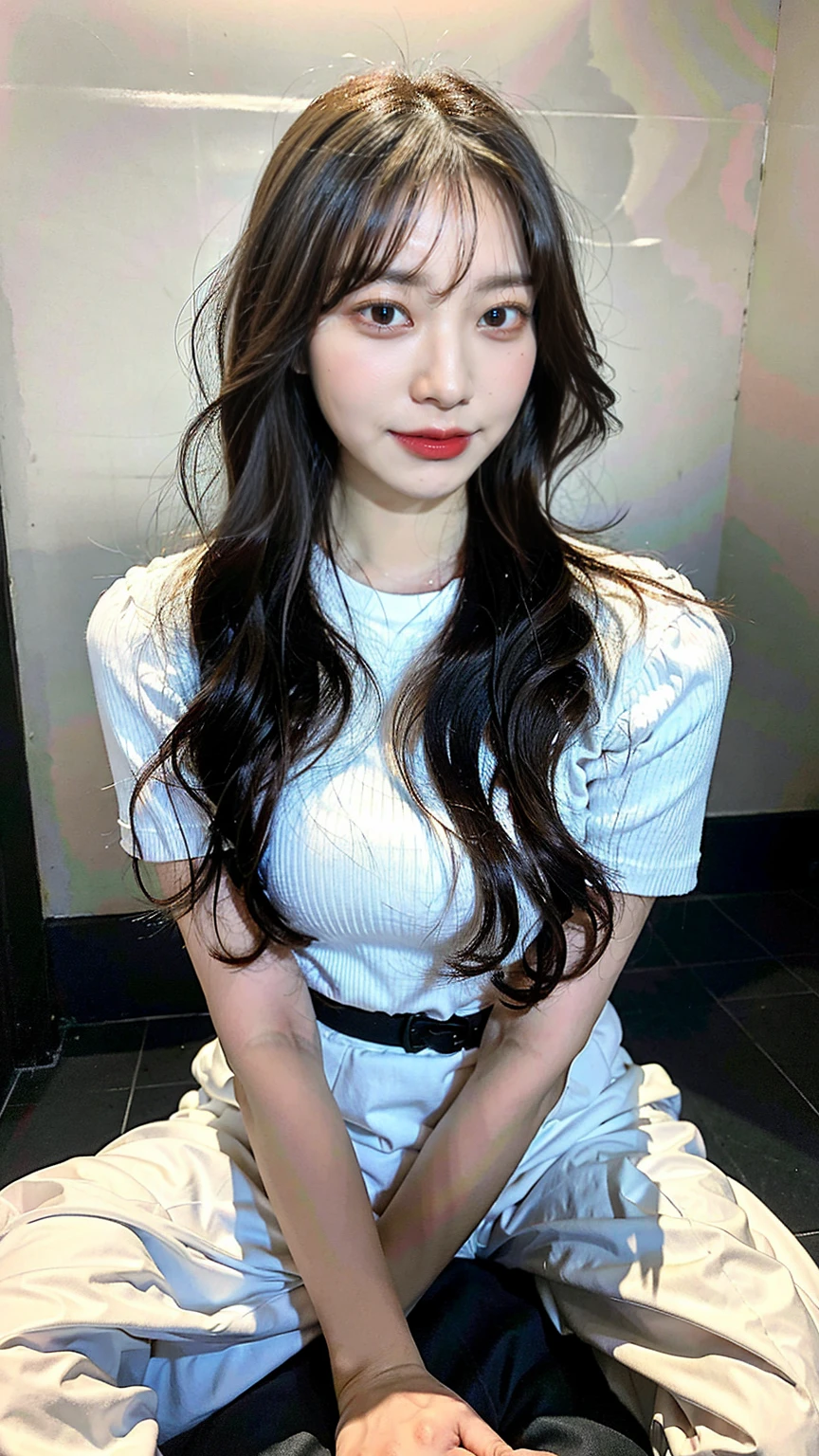 ((Highest quality, 8k, masterpiece: 1.3)), Sharp focus: 1.2, View your viewers, Perfect Style, (((Spread your legs, Sit with your knees bent)))), (Open your mouth: 1.5), (close your eyes: 0.88), Attractive feminine body, beautiful, beautiful, The most famous in the world, (Ultra-realistic), (Photorealistic), (Increased resolution), (8k), (Very detailed), (Best Photos), (Beautiful and detailed eyes), (Highest quality), (Super detailed), (masterpiece ), ( wallpaper), (Detailed face), alone, 1 girl, View your viewers, Fine details, Detailed face, Pure Erotic Face Ace_v1, smile, Half Body, See-through underwear, white, Long legs, Narrow waist, Hips, Ultra-fine makeup, Ultra-fine fiber material, Spread your legs, Browsing Caution