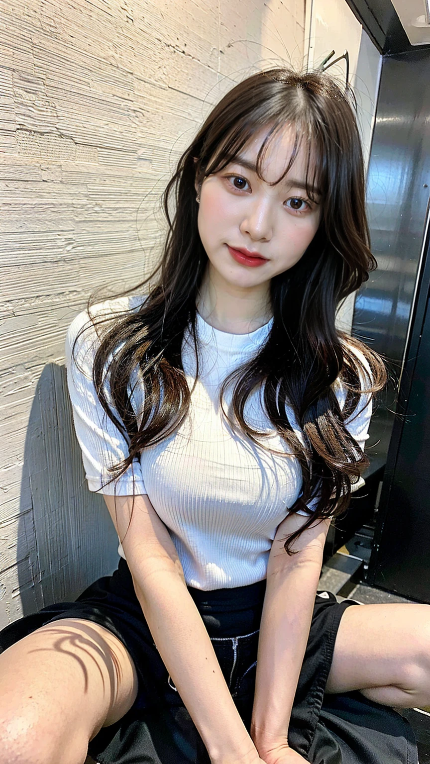 ((Highest quality, 8k, masterpiece: 1.3)), Sharp focus: 1.2, View your viewers, Perfect Style, (((Spread your legs, Sit with your knees bent)))), (Open your mouth: 1.5), (close your eyes: 0.88), Attractive feminine body, beautiful, beautiful, The most famous in the world, (Ultra-realistic), (Photorealistic), (Increased resolution), (8k), (Very detailed), (Best Photos), (Beautiful and detailed eyes), (Highest quality), (Super detailed), (masterpiece ), ( wallpaper), (Detailed face), alone, 1 girl, View your viewers, Fine details, Detailed face, Pure Erotic Face Ace_v1, smile, Half Body, See-through underwear, white, Long legs, Narrow waist, Hips, Ultra-fine makeup, Ultra-fine fiber material, Spread your legs, Browsing Caution
