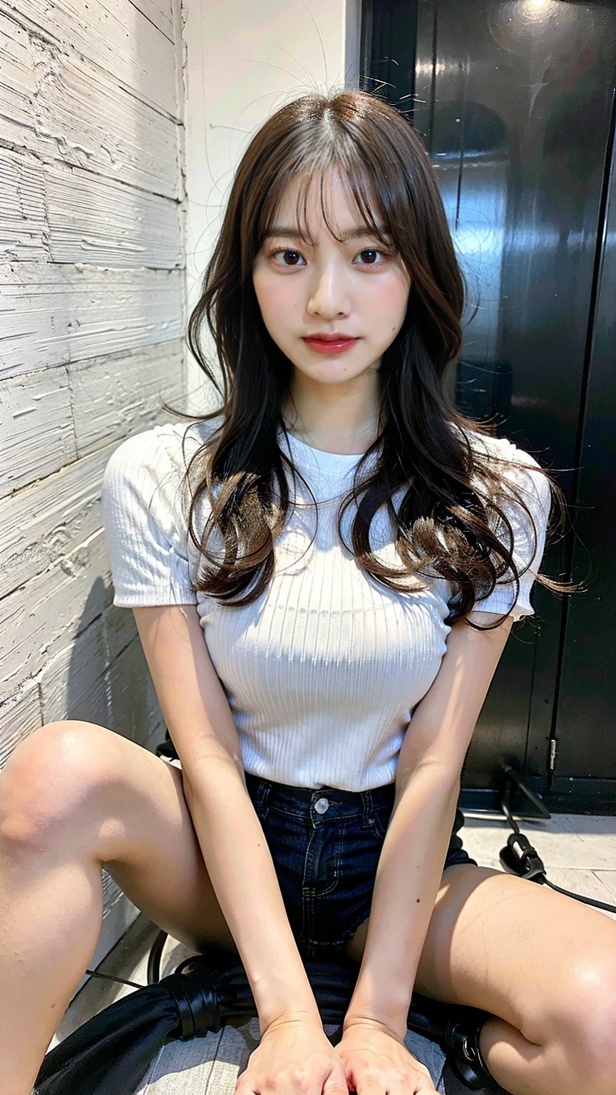((Highest quality, 8k, masterpiece: 1.3)), Sharp focus: 1.2, View your viewers, Perfect Style, (((Spread your legs, Sit with your knees bent)))), (Open your mouth: 1.5), (close your eyes: 0.88), Attractive feminine body, beautiful, beautiful, The most famous in the world, (Ultra-realistic), (Photorealistic), (Increased resolution), (8k), (Very detailed), (Best Photos), (Beautiful and detailed eyes), (Highest quality), (Super detailed), (masterpiece ), ( wallpaper), (Detailed face), alone, 1 girl, View your viewers, Fine details, Detailed face, Pure Erotic Face Ace_v1, smile, Half Body, See-through underwear, white, Long legs, Narrow waist, Hips, Ultra-fine makeup, Ultra-fine fiber material, Spread your legs, Browsing Caution