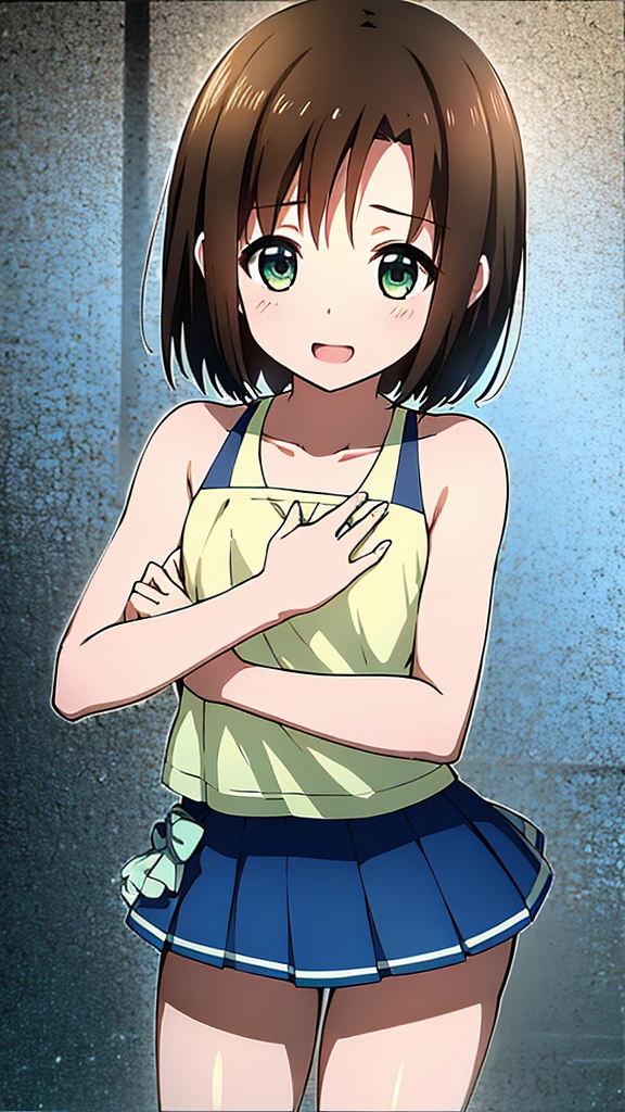 Highest quality、High resolution、Detailed Background、(Beautiful face in every detail:1.4)、Anatomically correct、(Detailed facial expressions)、(fine grain:1.2)、8-year-old beauty、cuteカラーの髪色、Braided Ponytail、Braided bob cut、Braided twin tails、Navy School Swimsuit、(Flat Chest)、Perfect body line、Thick thighs、Please show me your whole body、 Big smile、Laughing with your mouth open、My whole body is wet、My hair is wet too、Fun atmosphere、cute仕草、cute