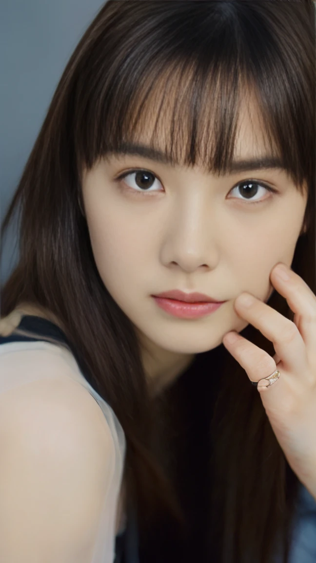 ((looking at viewer:1.5)), ((look into the viewer's eyes:1.5)), BREAK ((night walk:1.5)), BREAK ((20 years old.:1.5)), (beautiful straight light brown long hair:1.7), ((asymmetrical bangs)), ((Scared:1.5)), I wear clothes, (top-quality, 16K, ​masterpiece:1.3), top quality, masterpiece, high resolution, photorealistic, (raw photo), live shooting, 16k wallpaper, perfection, professional lighting, very detailed, fine details, Hyperrealism, hyper realistic, realistic, japanese, (super detailed), (Photorealsitic:1.5), high-level image quality, very detailed, depth of field, (most beautiful), (dramatic lighting:1.2), (cinematic lighting:1.2), ambient lighting, (front lighting:1.2), highest precision, detailed fingers, detailed hands, detailed eyes, detailed skin texture, textured skin, realistic smooth soft skin, (perfect body proportion), (seductive emotion:1.3), (soft and plump thighs:1.2), (short torso:1.5), detailed face, detailed finger, clear eyes, gentle eyes, accurately drawn arms, accurate and perfect human anatomy, white and soft thighs, realistic smooth soft skin,