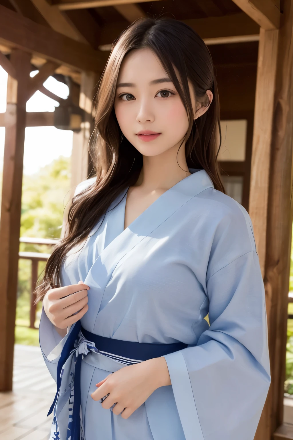 ((Highest quality)), ((masterpiece)), (detailed), One girl、yukata、glamorous