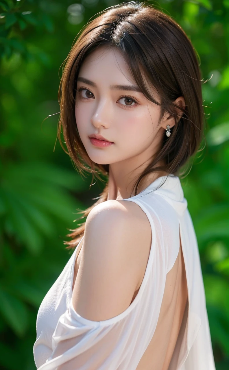 a woman with sharp focus, perfect figure, slim abs, brown hair, dress, street, highly detailed face and skin texture, precise eyes, double eyelids, gem earrings, afternoon sunlight, study room background, (best quality, 8k, masterpiece:1.3), full body, sharp focus:1.2, beautiful woman with perfect figure:1.4, slim abs:1.2, (dark brown hair:1.2), dress:1.1, (street:1.1), extremely detailed face and skin, detailed eyes, double eyelids, gem earrings, afternoon sunlight, study room