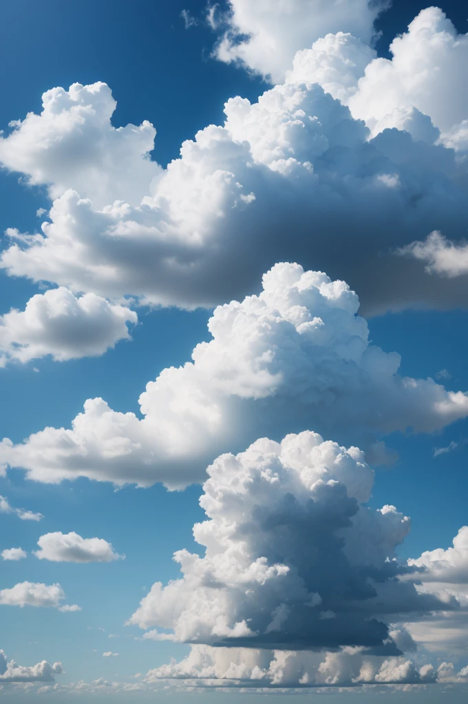 Create a realistic image of clouds 