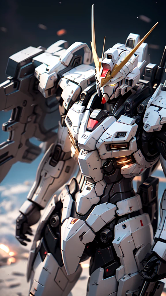 Surrealist art BJ_Gundam,Solitary,Keep,arms,sword,Keep_arms,gun,No_Humanity,Luminescence,Keep_sword,,Keep_gun,Mecha,Luminescence_Eye,flight,_novel,space,V-Fin,vitality_gun,Mobile_Set,beam_步gun,
light,Strong contrast,Rich in details,best quality,masterpiece,White background,. Extremely high-resolution details,photography,Realism is pushed to the extreme,Delicate texture,Lifelike,. Extremely high-resolution details, photography, Realism is pushed to the extreme, Delicate texture, Lifelike