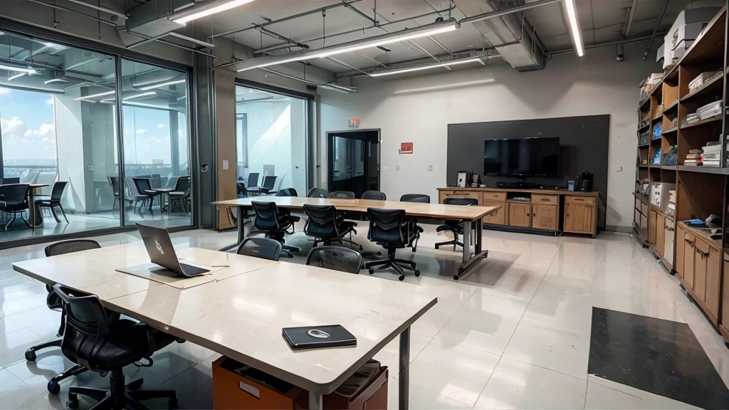 Office space of a technology company
