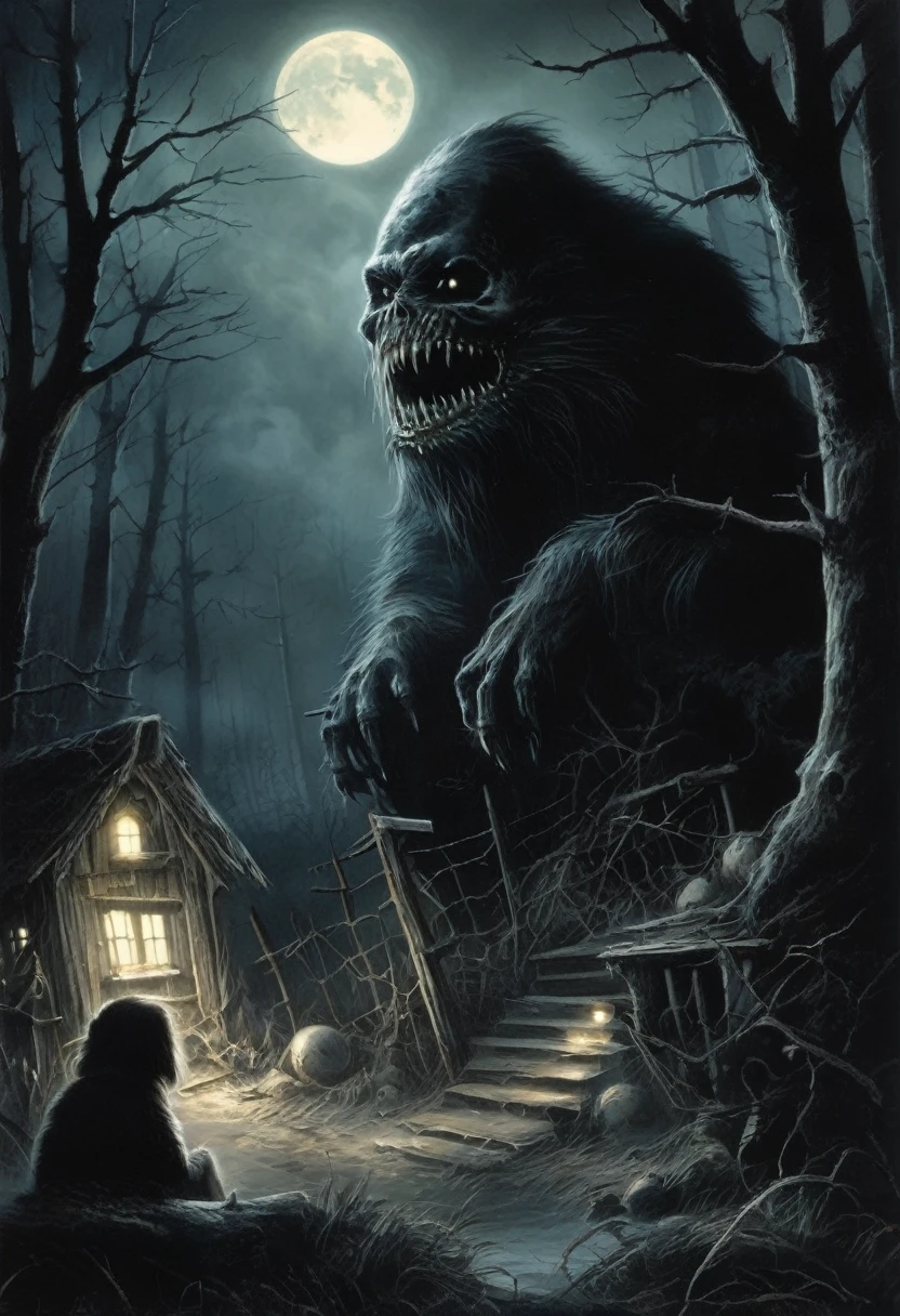 The disturbing and grotesque world of Stephen Gummel."Scary Stories Told in the Dark" by Alvin Schwartz