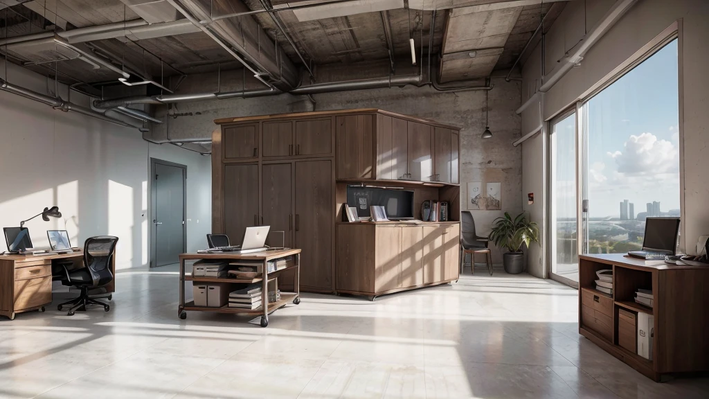 Office space of a technology company,Super real,advanced