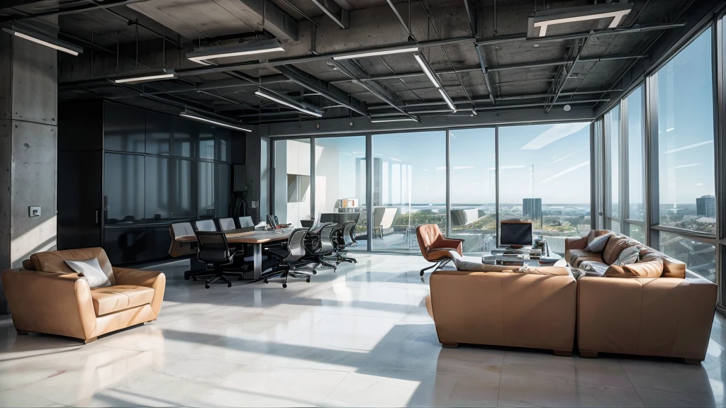 Office space of a technology company,Super real,advanced